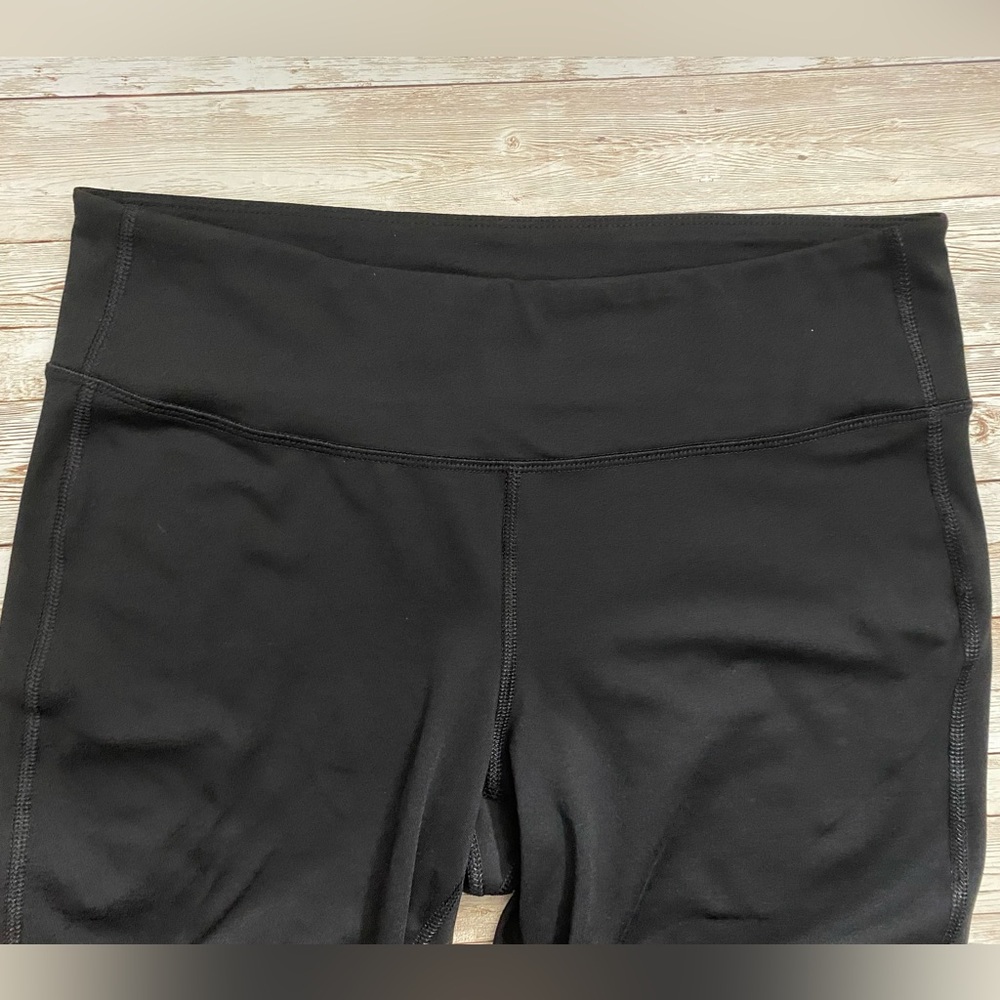 Old Navy Women's Mid-Rise PowerPress Leggings Black L 12-14 - Picture 8 of 15